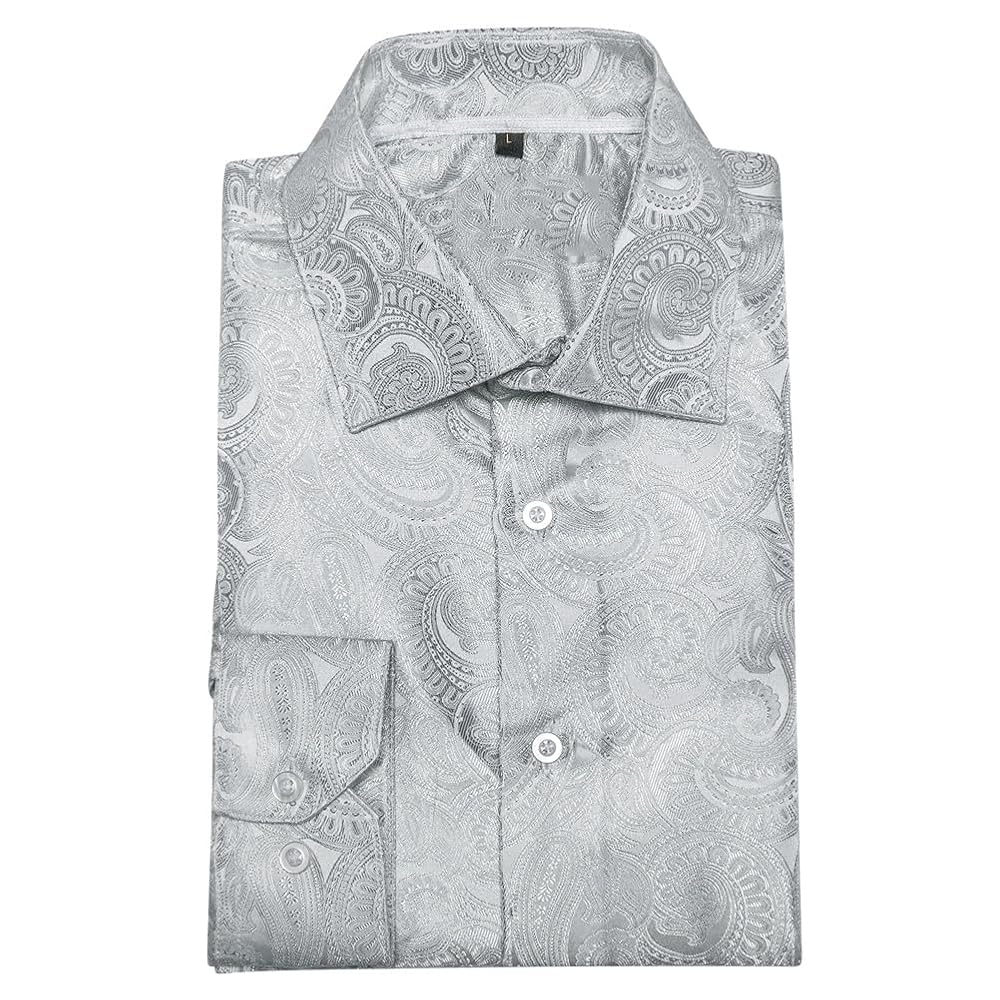 トップス WAX \"Paisley shirts L WAX (ワックス) Paisley shirts(ペイズリーシャツ)BLACK